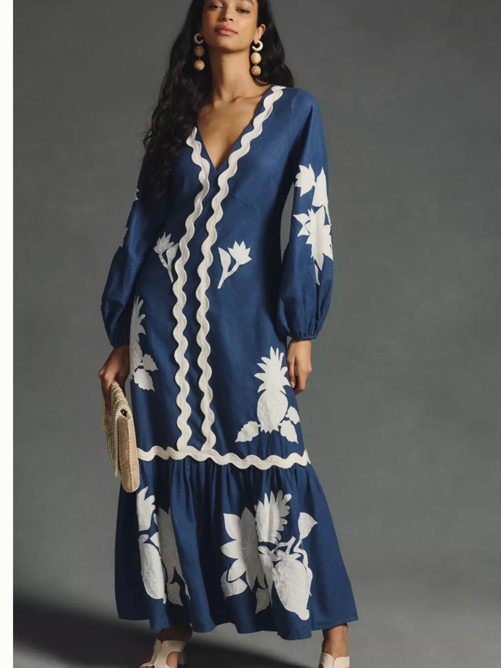 Farm Rio blue dress